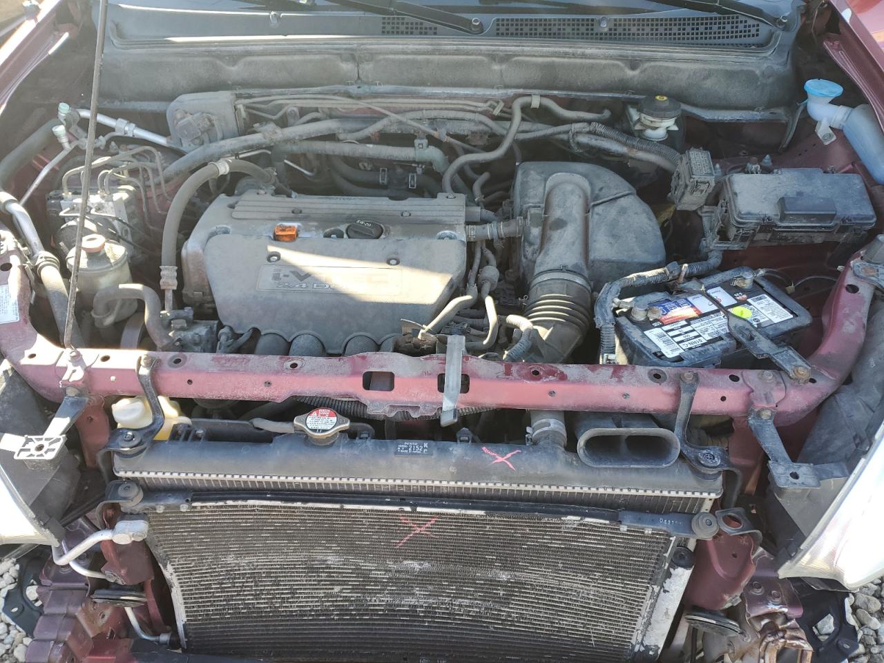 2005 Honda CR-V VIN JHLRD78865C021586 Copart auction photo, front end damage thumbnail 12