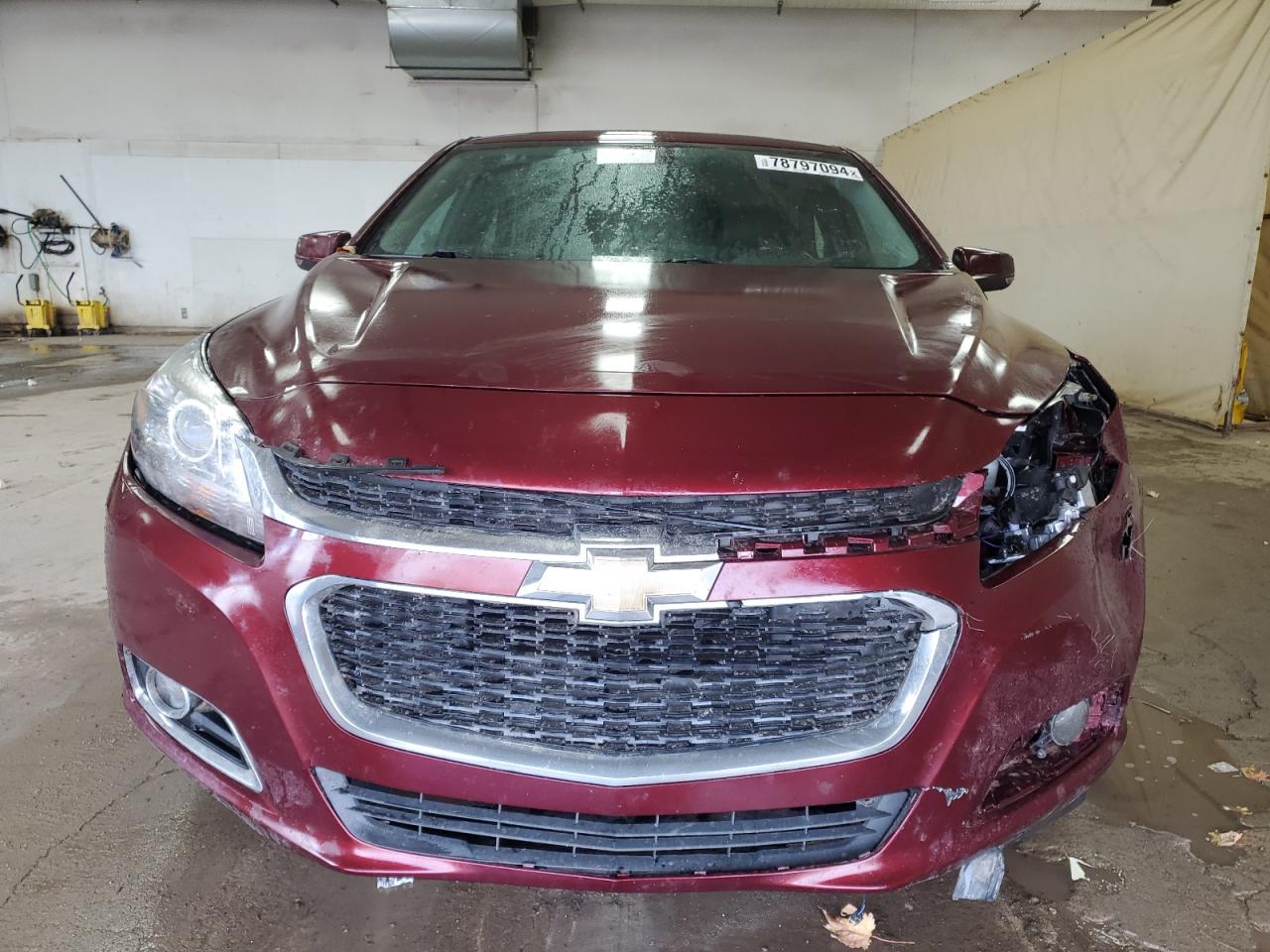 2015 Chevrolet Malibu VIN 1G11F5SL2FF181513 Copart auction photo, front end / side damage thumbnail 5