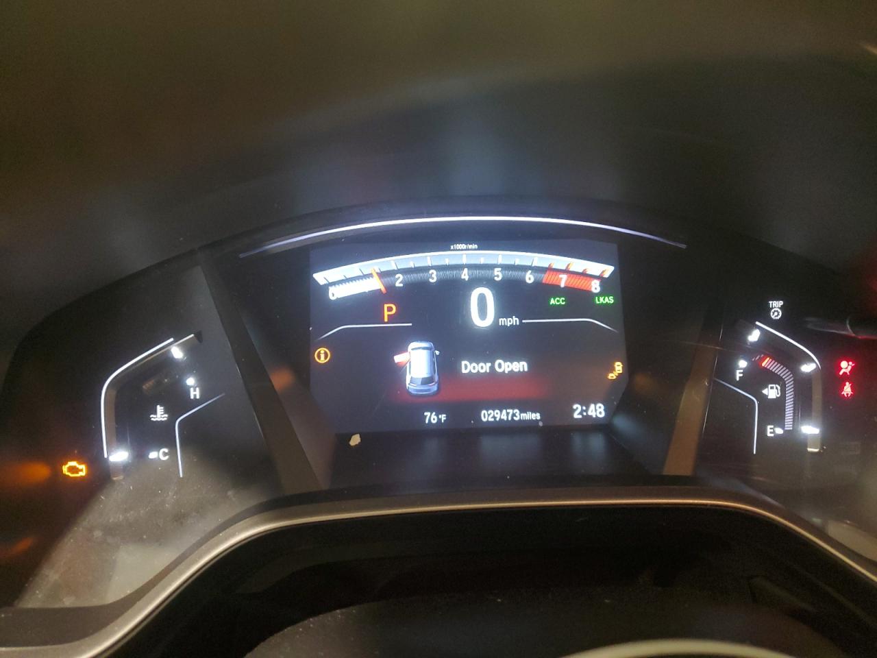 2020 Honda CR-V VIN 5J6RW2H5XLL030718 Copart auction photo, front end damage thumbnail 9