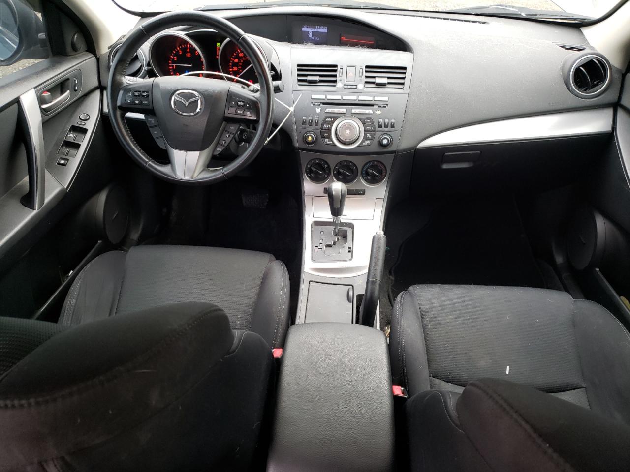 2011 Mazda 3 VIN JM1BL1K66B1459909 Copart auction photo, side damage thumbnail 8