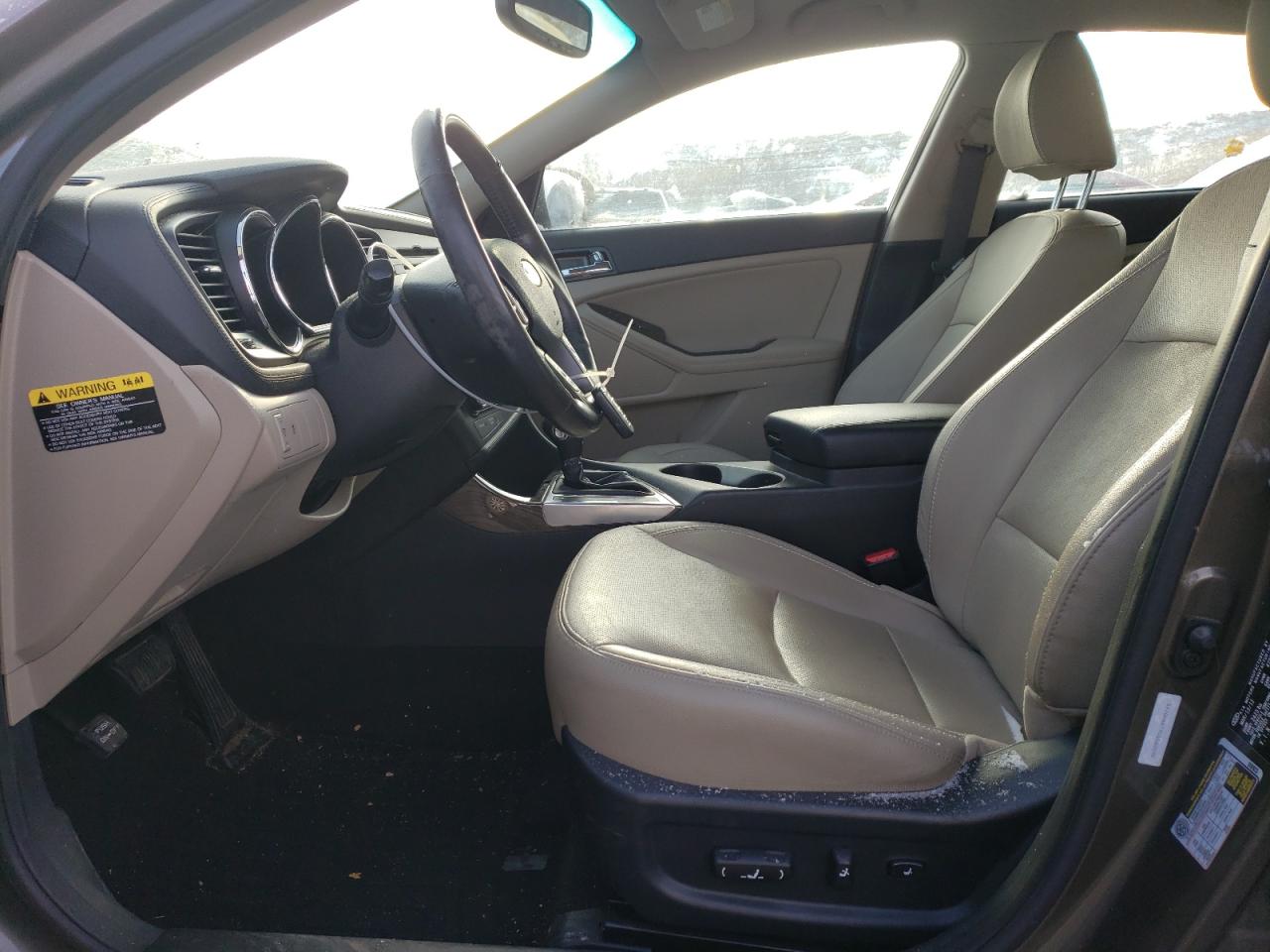 2012 KIA Optima VIN 5XXGN4A77CG060590 Copart auction photo, front end / rear end damage thumbnail 7