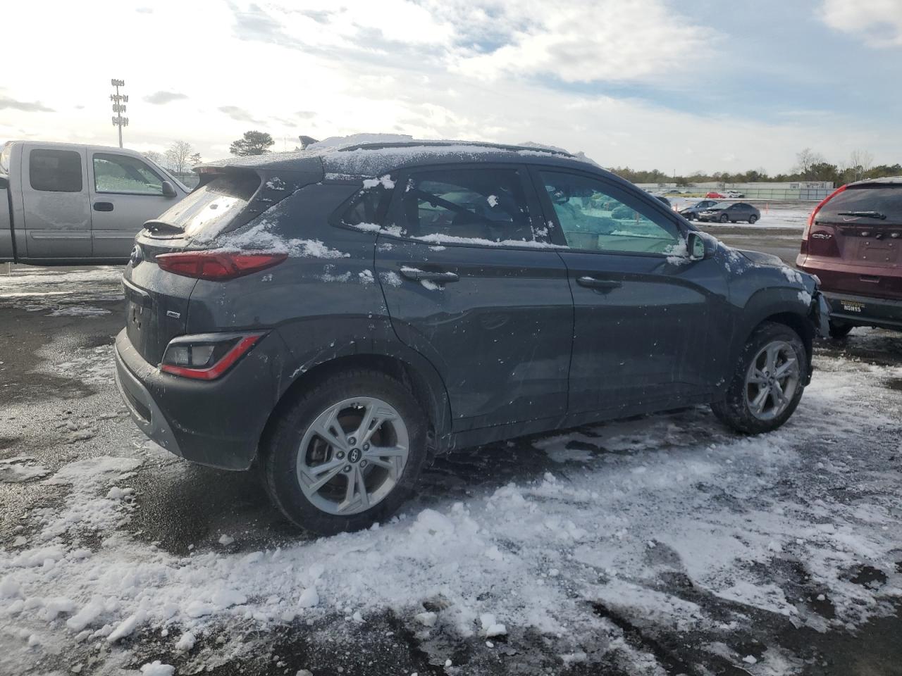 2023 Hyundai Kona VIN KM8K6CAB0PU000300 Copart auction photo, front end / minor dent/scratches damage thumbnail 3