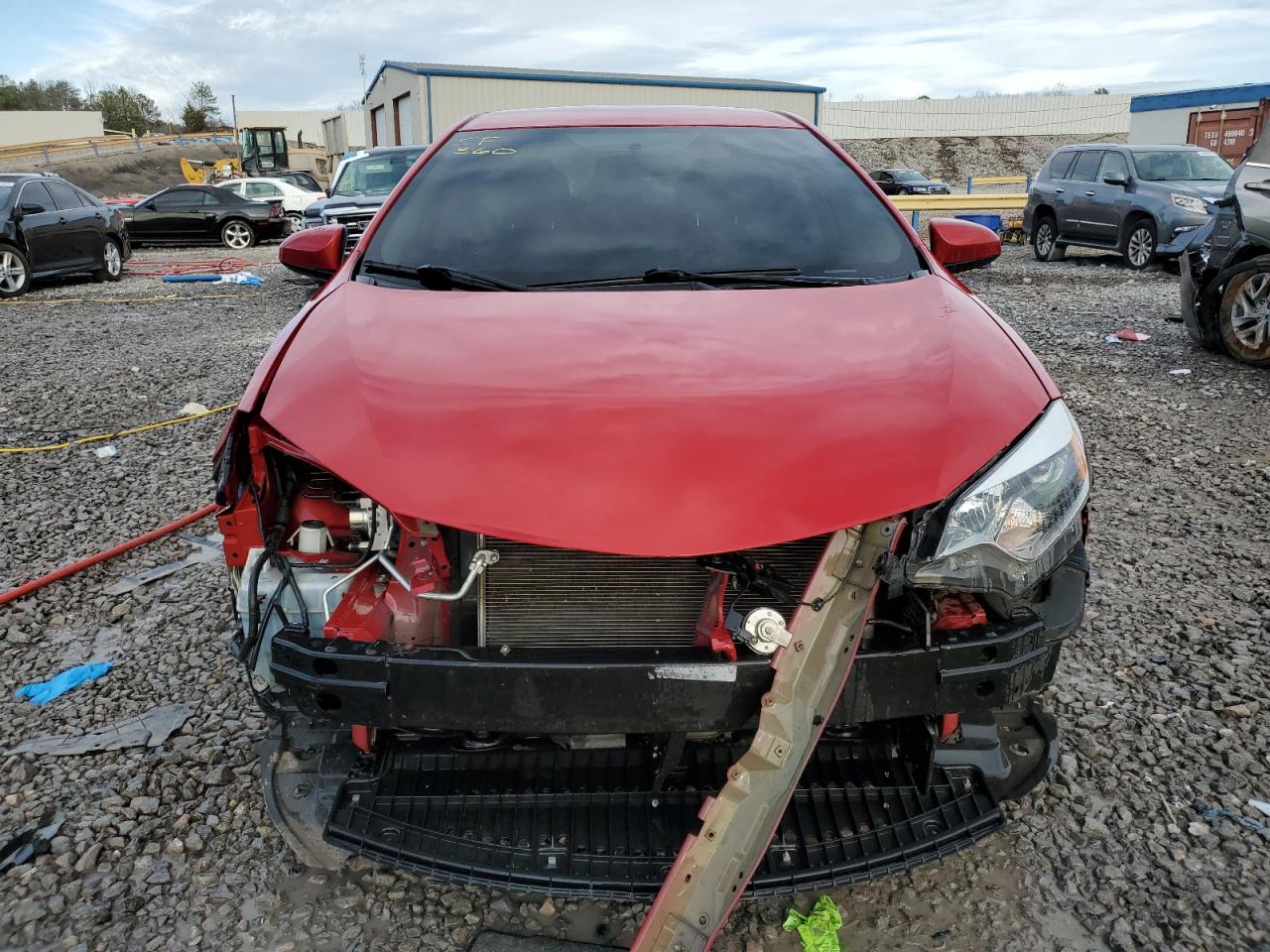 2016 Toyota Corolla VIN 2T1BURHE0GC689703 Copart auction photo, front end damage thumbnail 5
