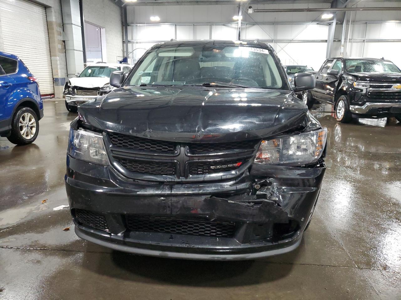 2018 Dodge Journey VIN 3C4PDCAB4JT443485 Copart auction photo, front end damage thumbnail 5