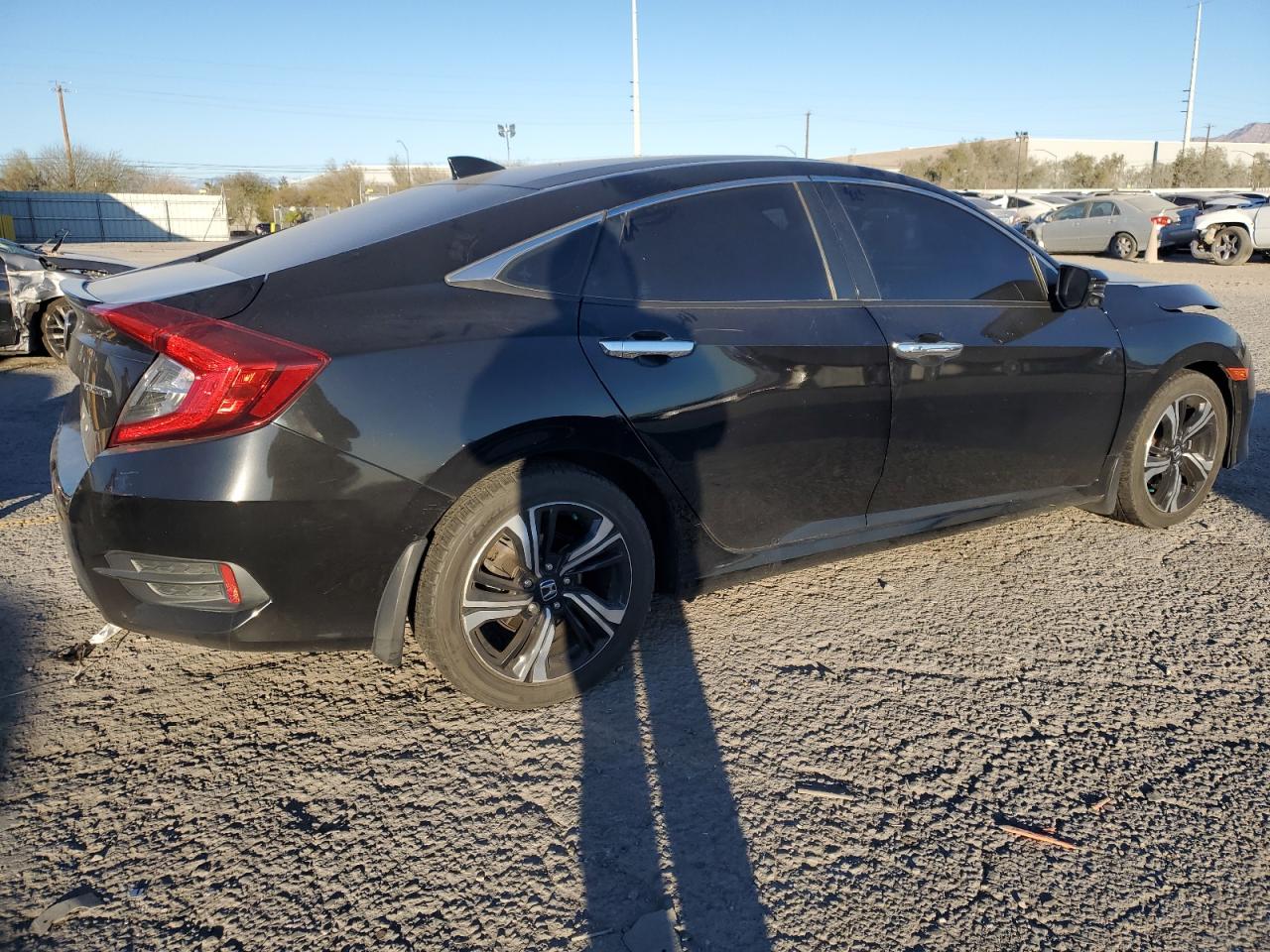 2016 Honda Civic VIN 2HGFC1F96GH658281 Copart auction photo, front end damage thumbnail 3