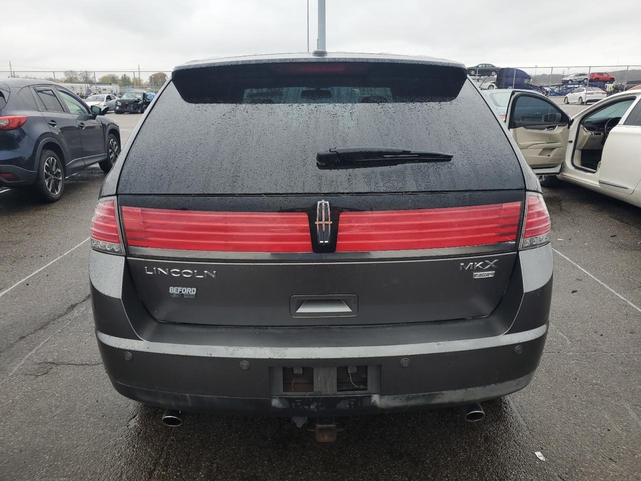2010 Lincoln MKX VIN 2LMDJ8JC9ABJ25181 Copart auction photo, front end / side damage thumbnail 6