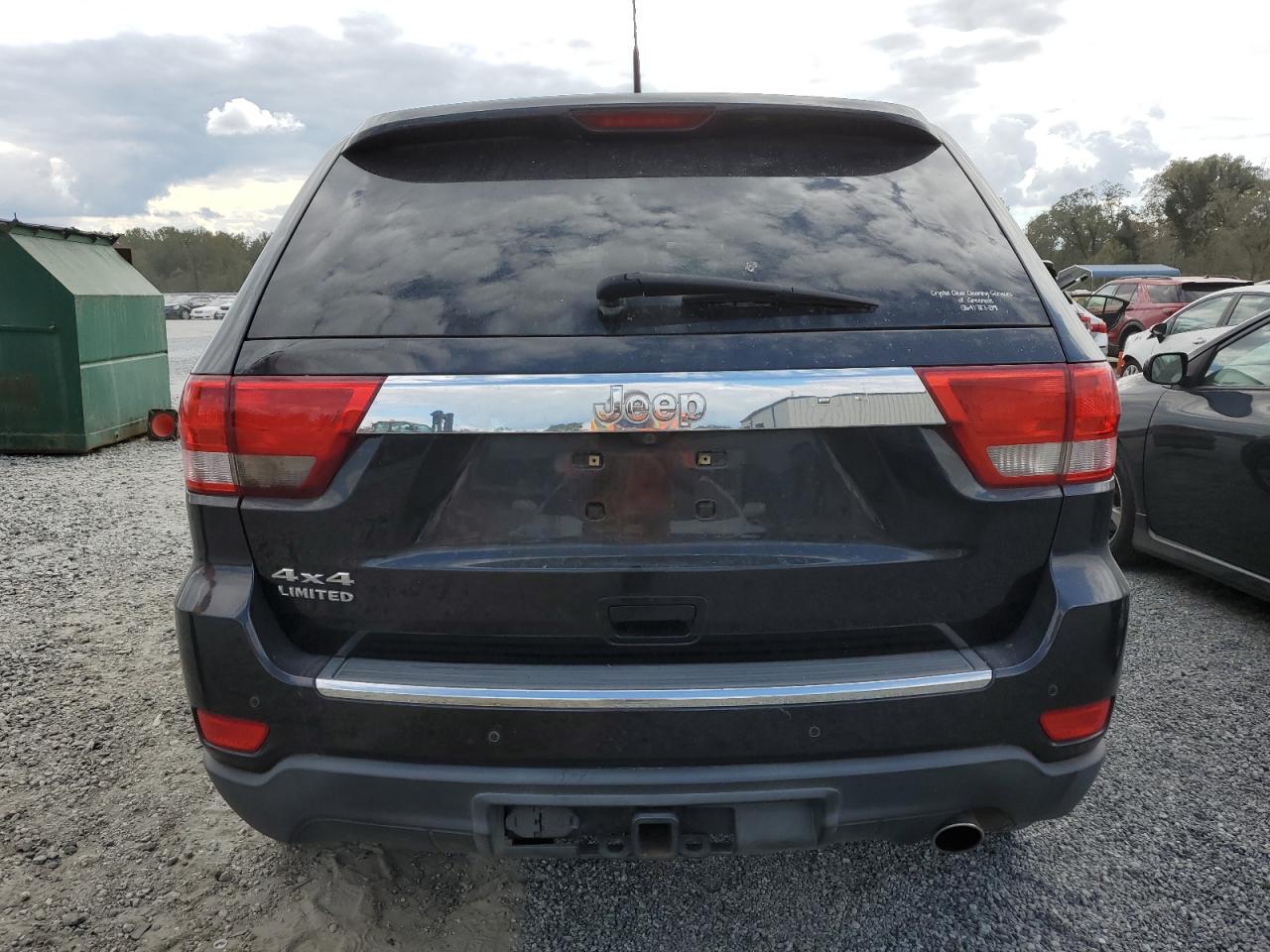 2011 Jeep Grand Cherokee VIN 1J4RR5GG4BC510456 Copart auction photo, all over damage thumbnail 6