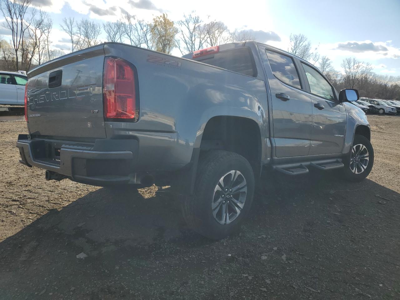 2022 Chevrolet Colorado VIN 1GCGTDEN2N1171416 Copart auction photo, front end / frame damage damage thumbnail 3