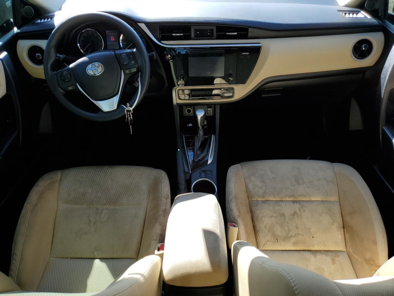 2017 Toyota Corolla VIN 5YFBURHE7HP711486 Copart auction photo, front end damage thumbnail 8