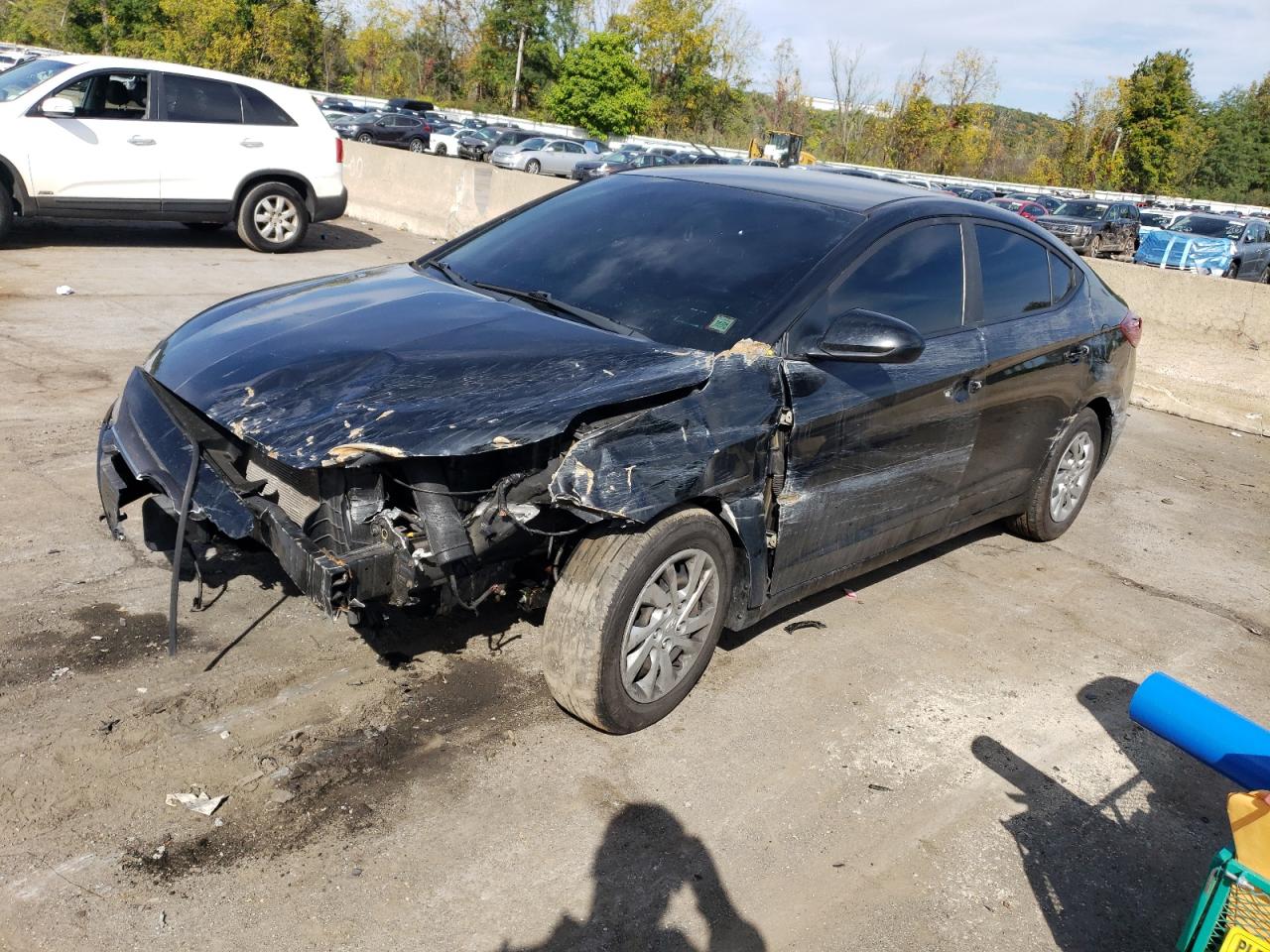 2019 Hyundai Elantra VIN KMHD74LF5KU790312