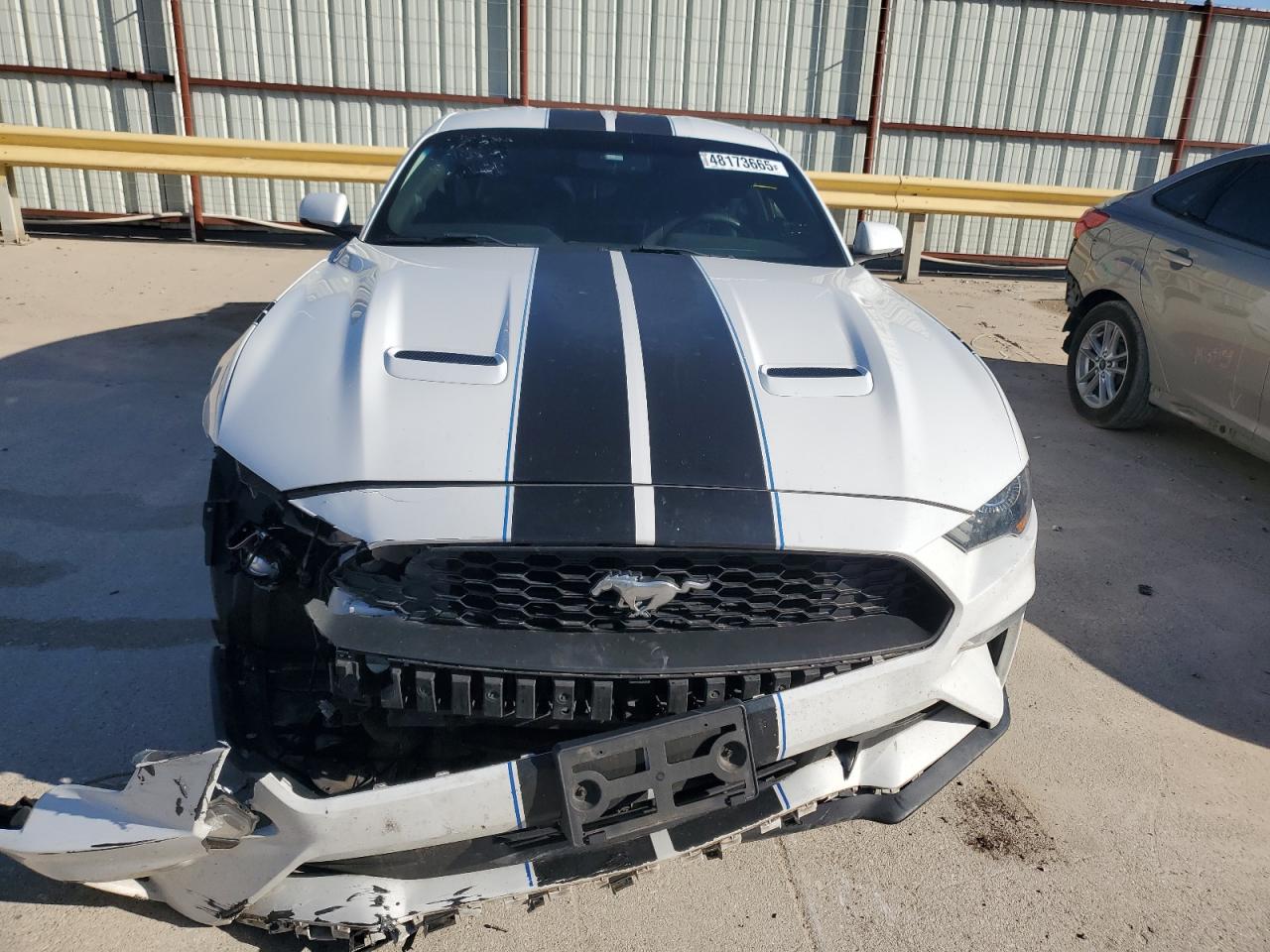 2018 Ford Mustang VIN 1FA6P8TH0J5117741 Copart auction photo, front end damage thumbnail 5