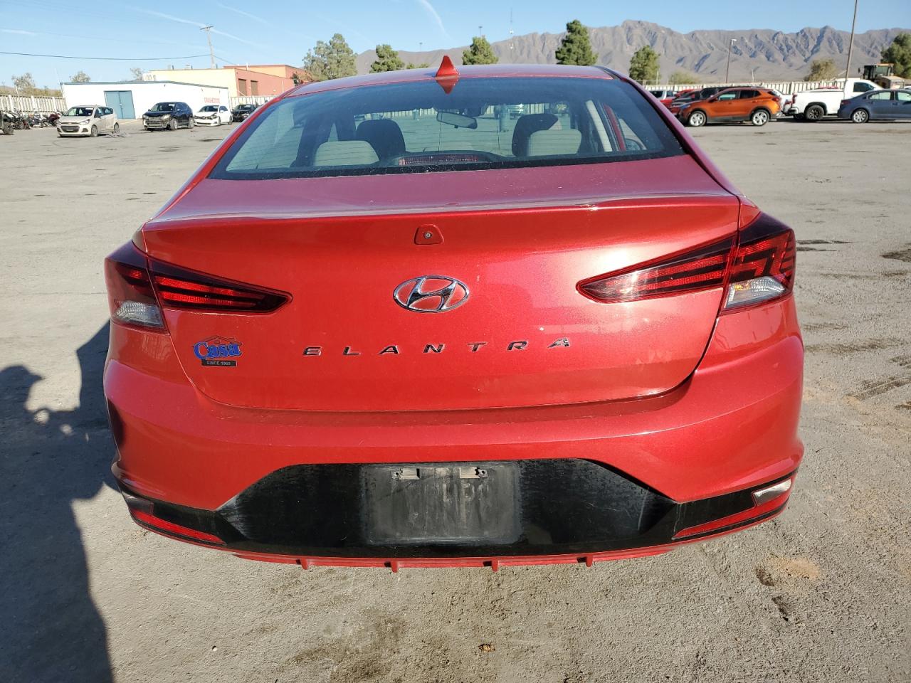 2020 Hyundai Elantra VIN 5NPD84LF7LH532032 Copart auction photo, minor dent/scratches damage thumbnail 6