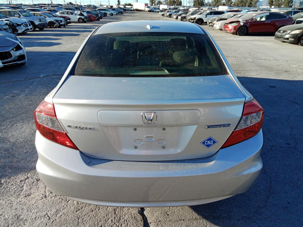 2012 Honda Civic VIN 19XFB5F53CE002552 Copart auction photo, front end damage thumbnail 6