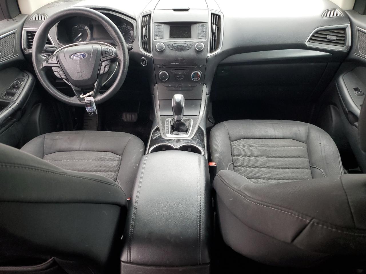 2015 Ford Edge VIN 2FMTK4G95FBC28324 Copart auction photo, front end / side damage thumbnail 8