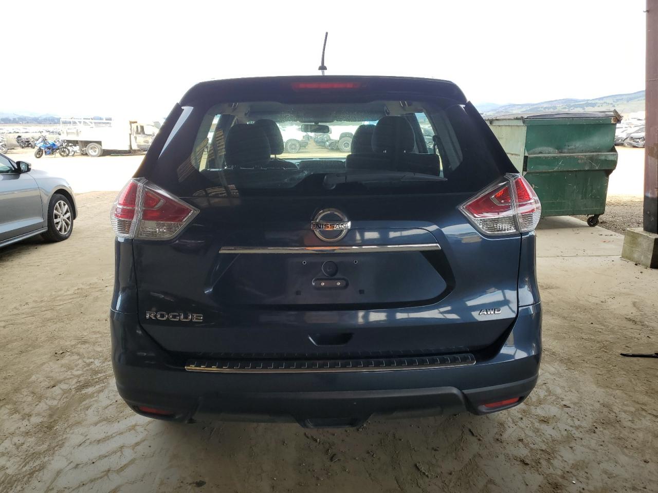 2015 Nissan Rogue VIN KNMAT2MV1FP524562 Copart auction photo, front end damage thumbnail 6
