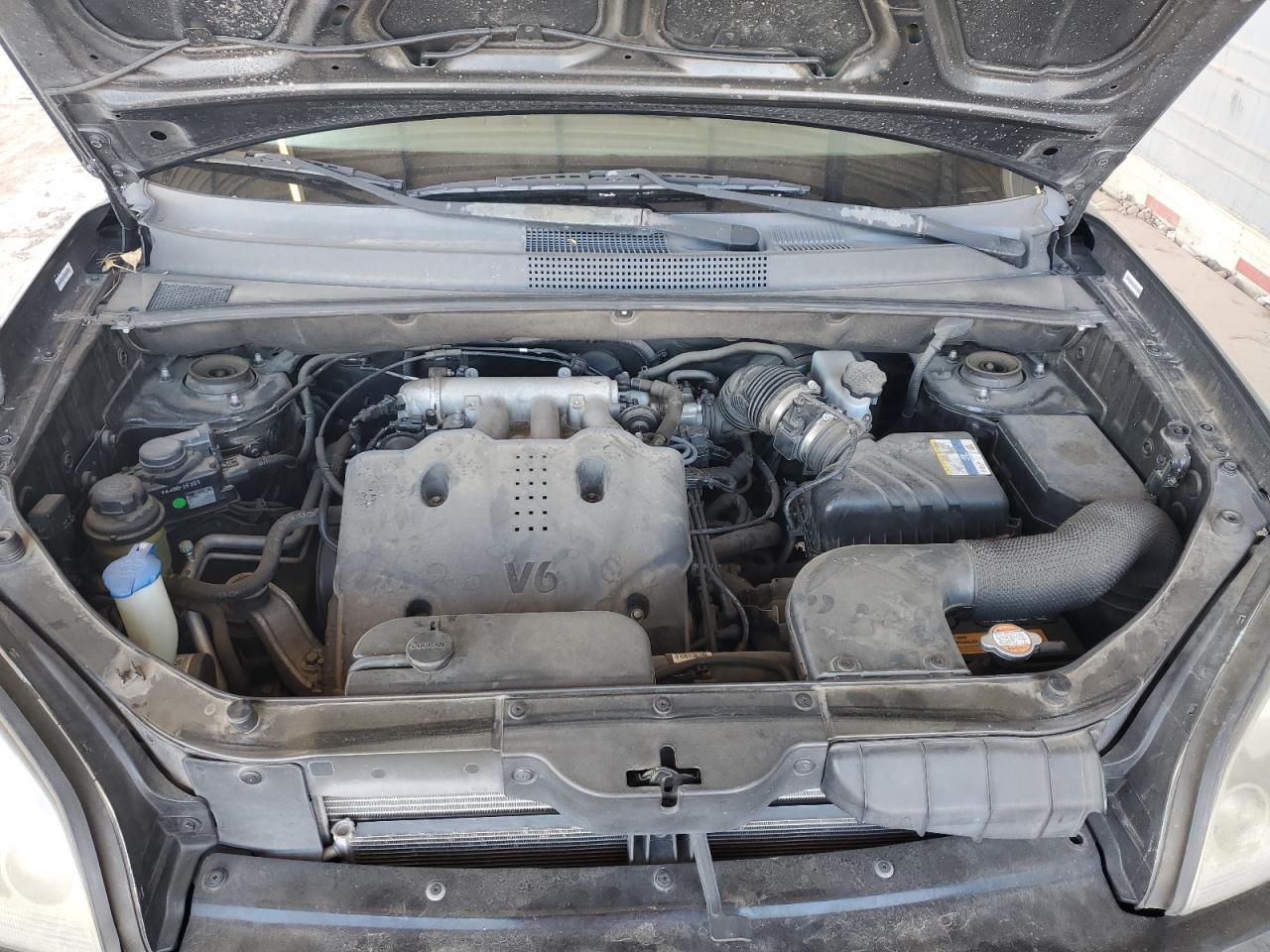 2008 Hyundai Tucson VIN KM8JN72D28U878236 Copart auction photo, side damage thumbnail 13