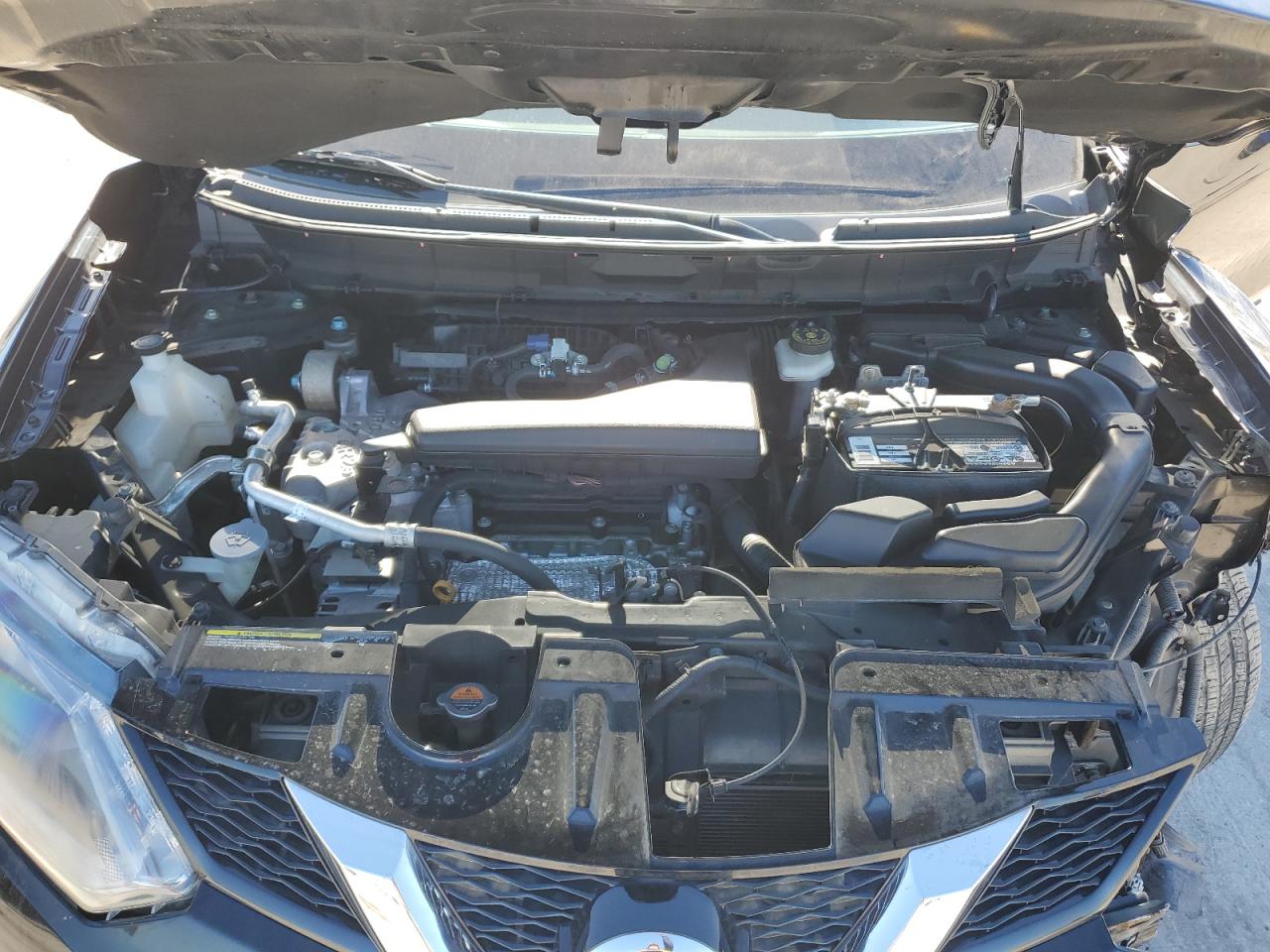 2015 Nissan Rogue VIN KNMAT2MTXFP508021 Copart auction photo, front end damage thumbnail 12