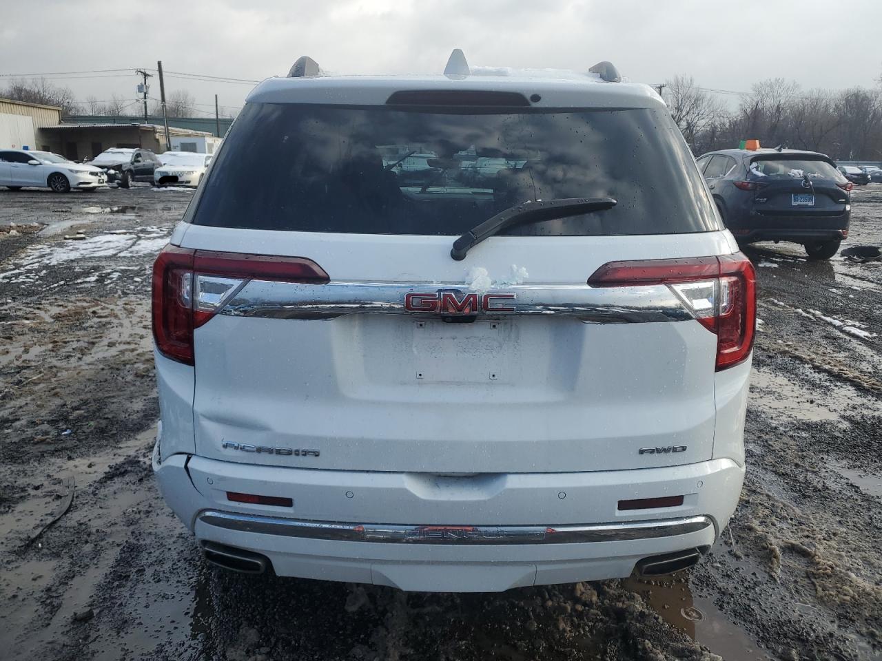 2021 GMC Acadia VIN 1GKKNXLS5MZ154418 Copart auction photo, front end damage thumbnail 6