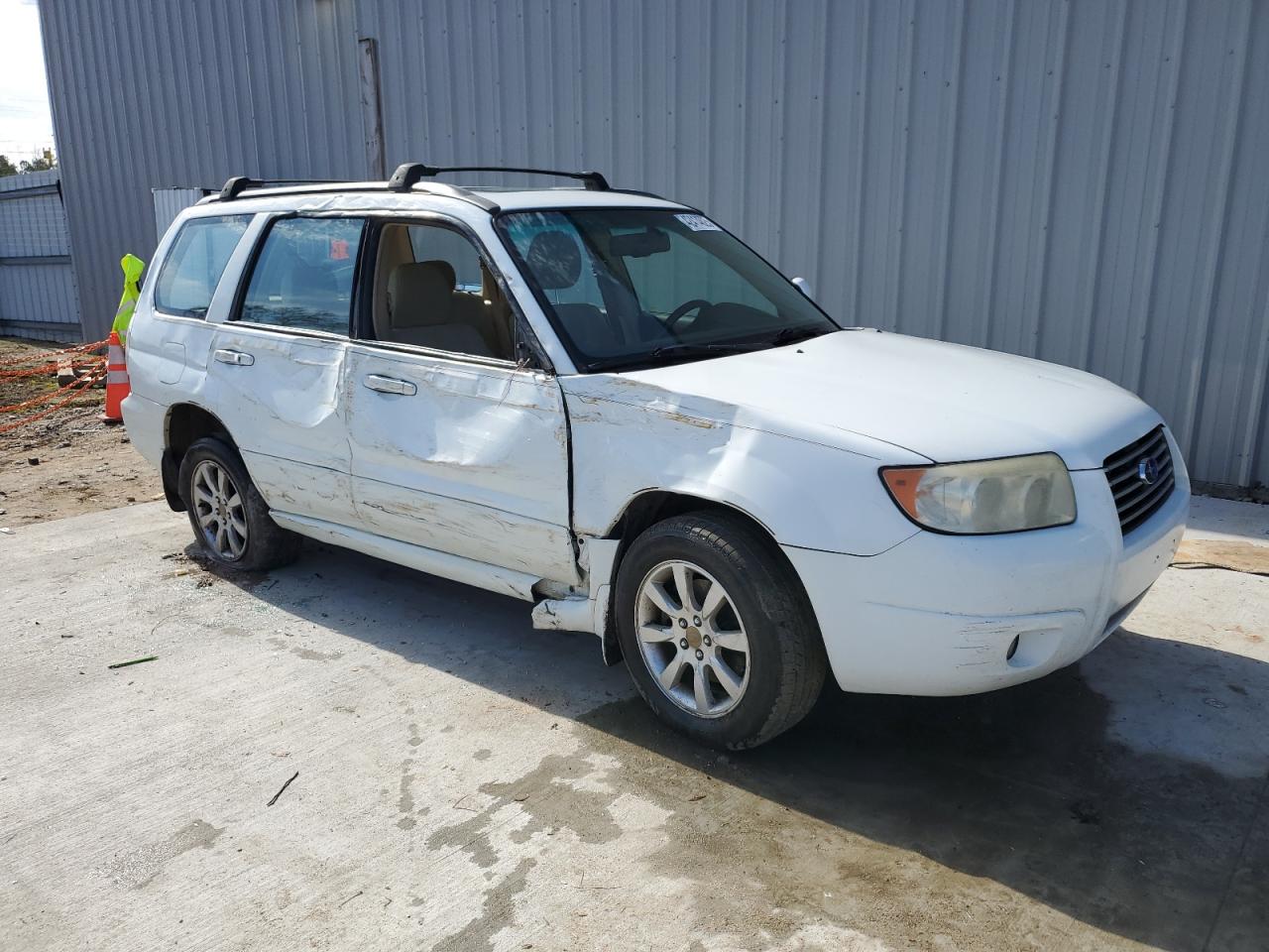2008 Subaru Forester VIN JF1SG65658H731286 Copart auction photo, all over damage thumbnail 4