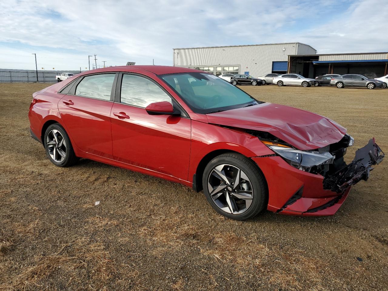 2023 Hyundai Elantra VIN KMHLS4AG5PU494428 Copart auction photo, front end damage thumbnail 4