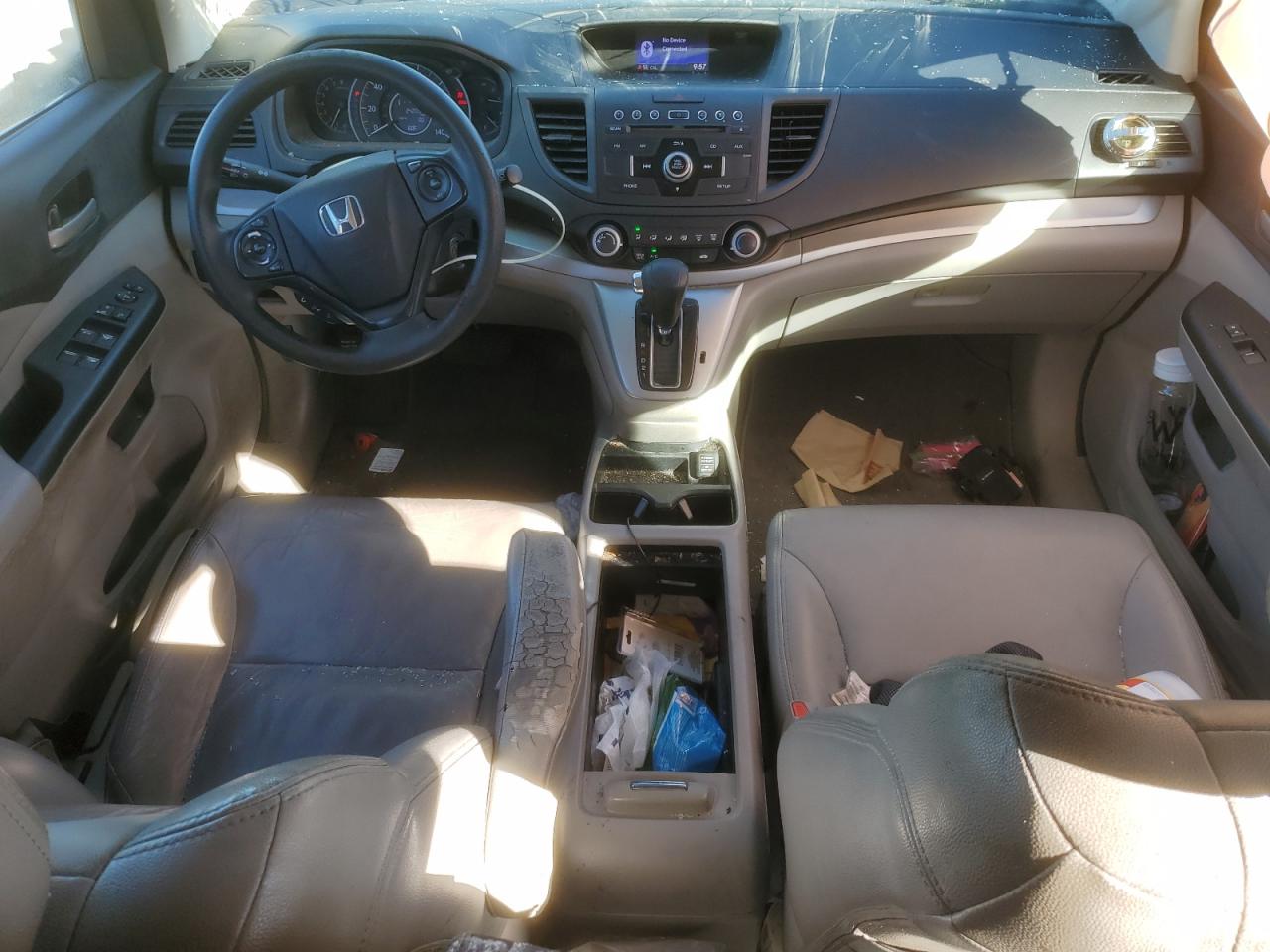 2013 Honda CR-V VIN 2HKRM3H36DH519347 Copart auction photo, rollover damage thumbnail 8