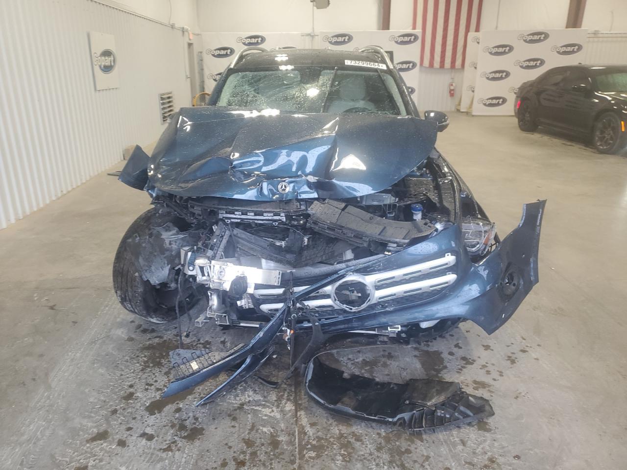 2023 Mercedes-Benz GLB VIN W1N4M4GB6PW302199 Copart auction photo, front end / undercarriage damage thumbnail 5