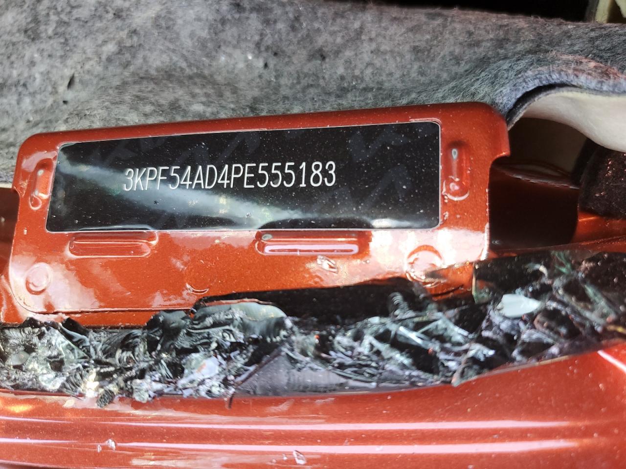 2023 KIA Forte VIN 3KPF54AD4PE555183 Copart auction photo, all over damage thumbnail 12