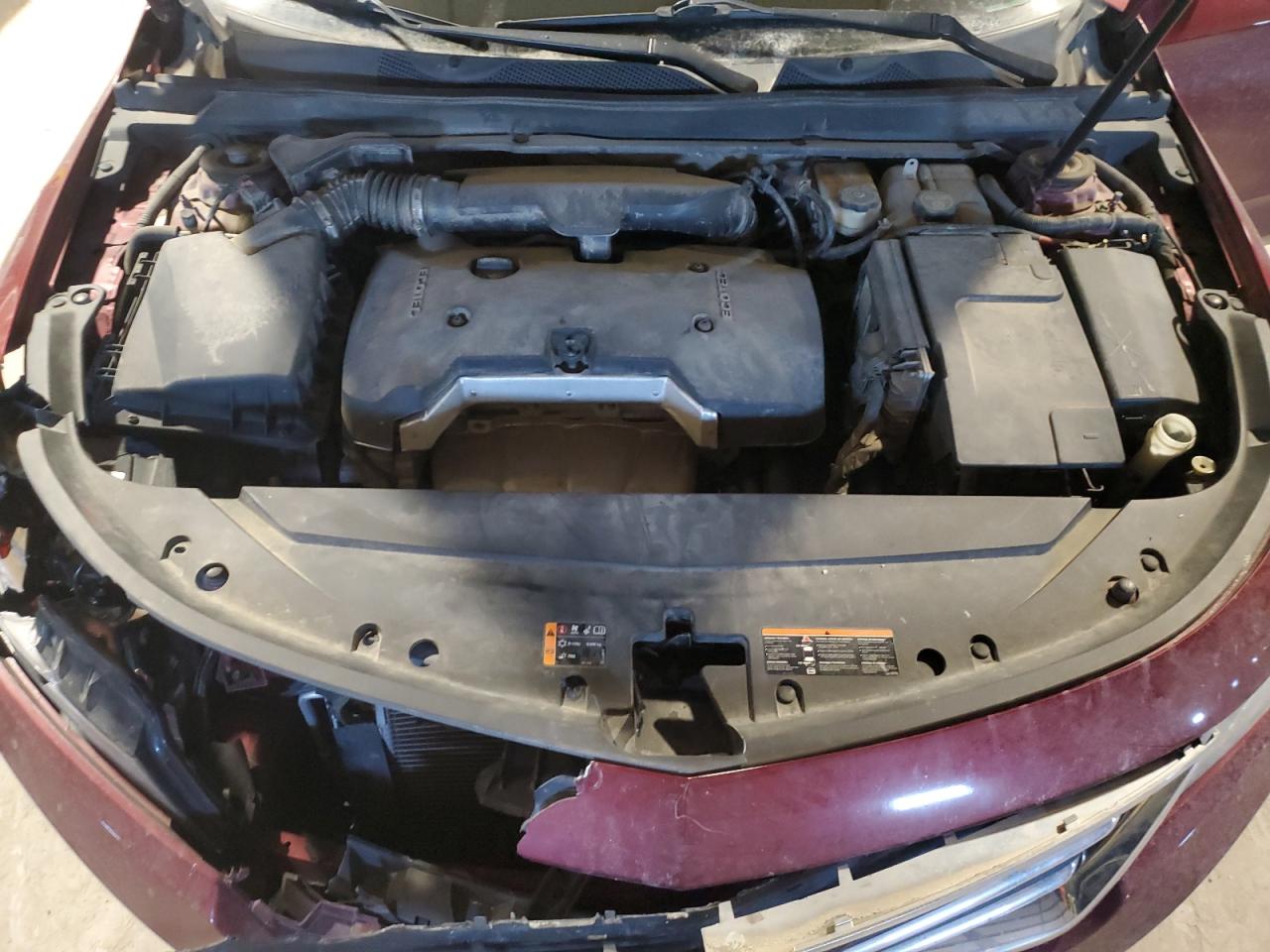 2016 Chevrolet Impala VIN 2G1105SA2G9157044 Copart auction photo, front end / minor dent/scratches damage thumbnail 11