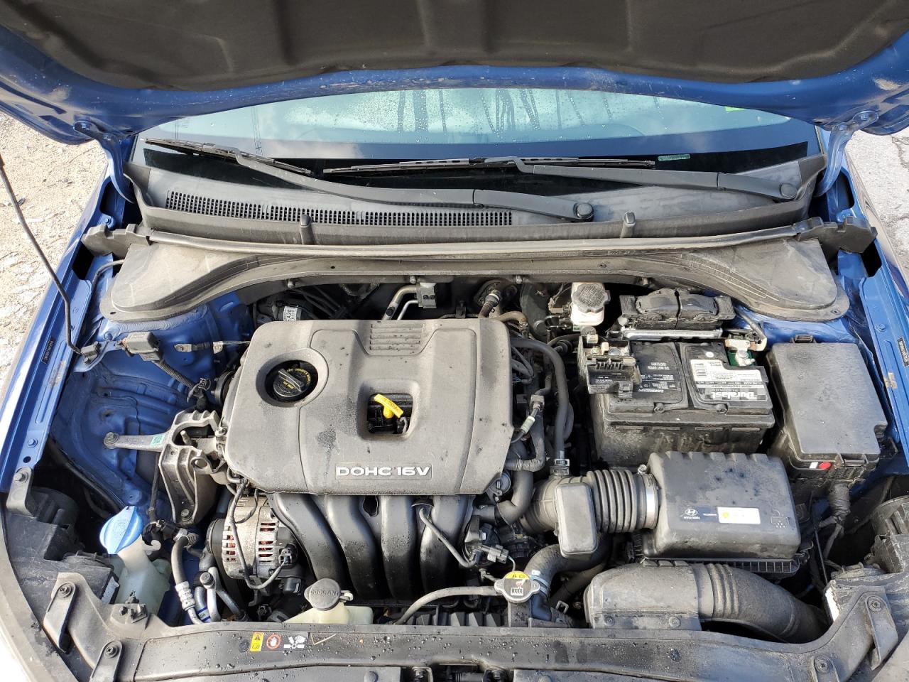 2017 Hyundai Elantra VIN 5NPD84LF1HH170545 Copart auction photo, water/flood / front end damage thumbnail 12