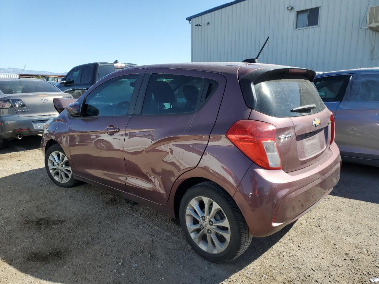 2020 Chevrolet Spark VIN KL8CD6SA0LC414787 Copart auction photo, front end / frame damage damage thumbnail 2
