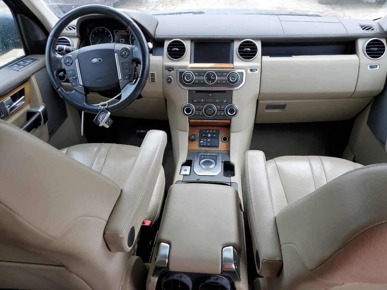 2016 Land Rover LR4 VIN SALAG2V69GA808207 Copart auction photo, top/roof / mechanical damage thumbnail 8