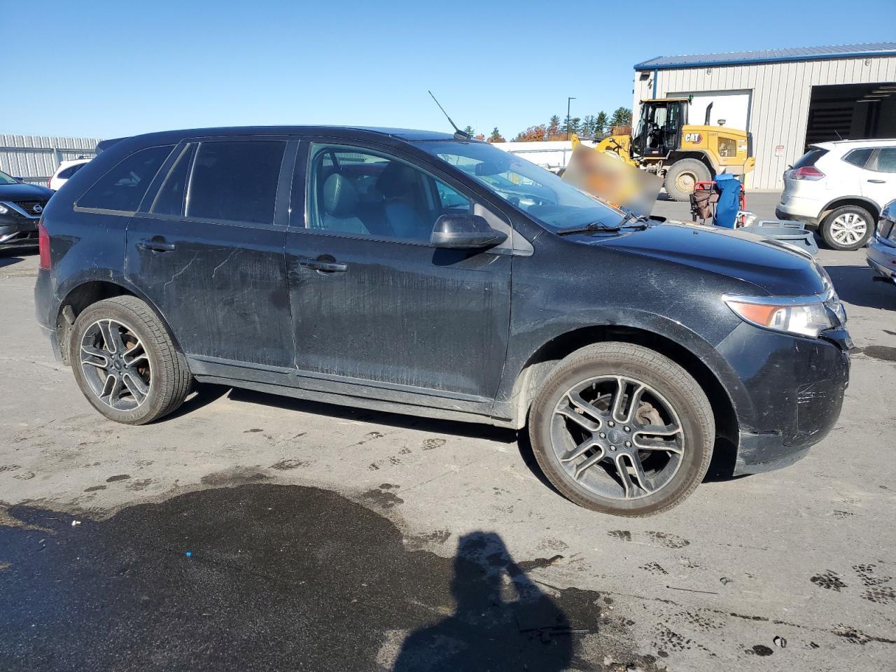 2013 Ford Edge VIN 2FMDK4JC7DBC27665 Copart auction photo, front end / side damage thumbnail 4