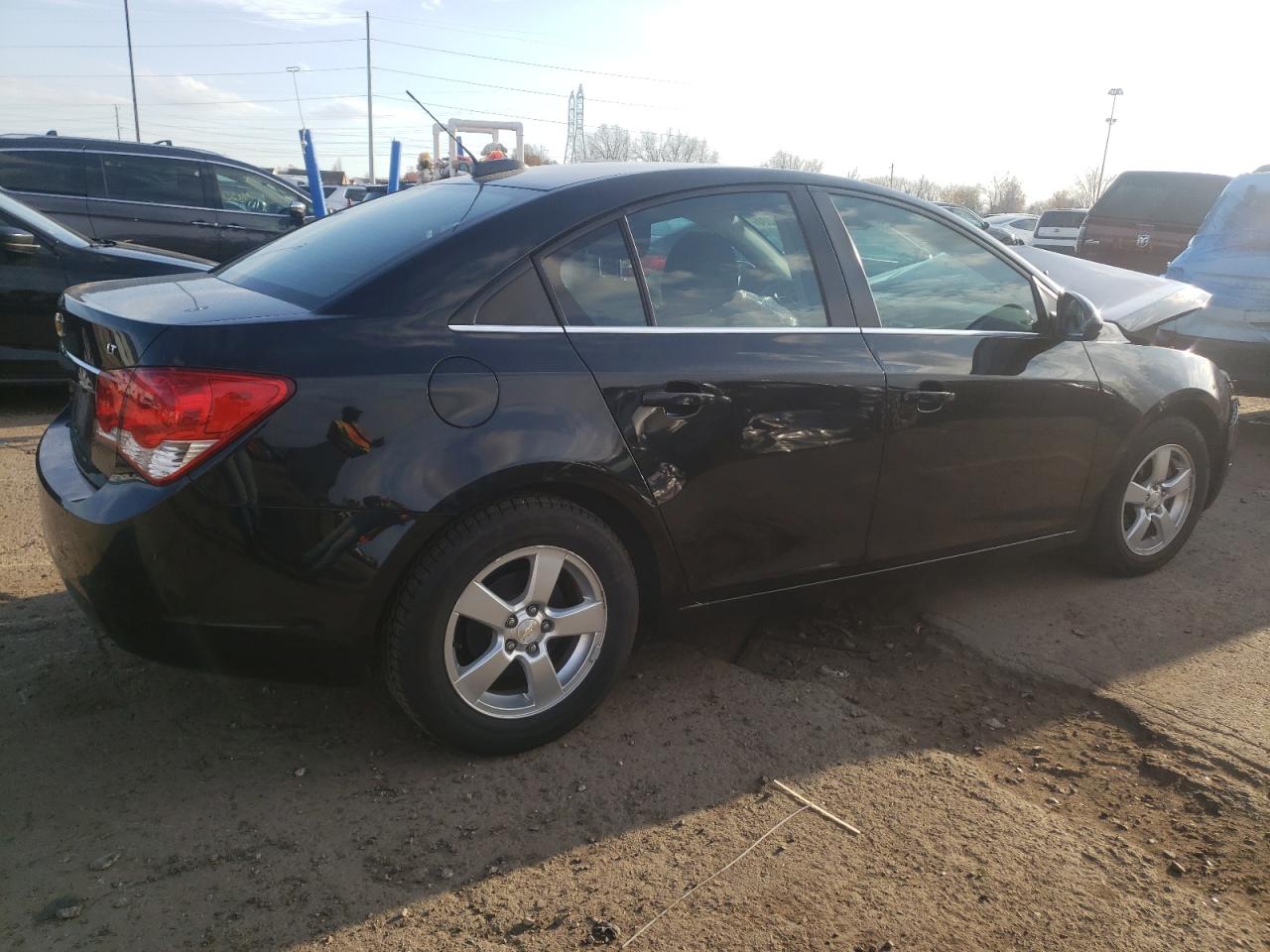 2015 Chevrolet Cruze VIN 1G1PC5SB5F7266172 Copart auction photo, front end damage thumbnail 3
