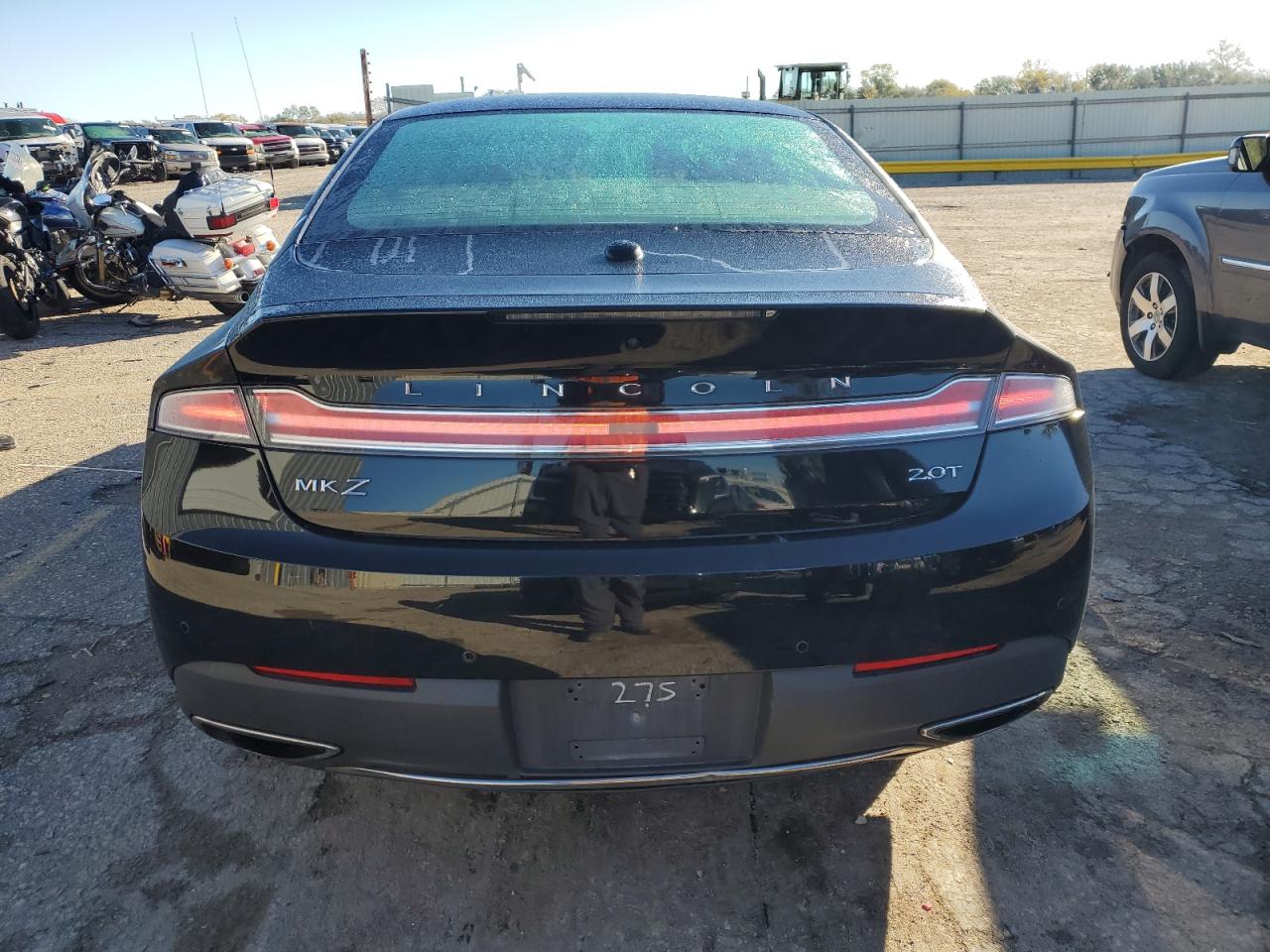 2017 Lincoln MKZ VIN 3LN6L5C90HR604275 Copart auction photo, front end damage thumbnail 6