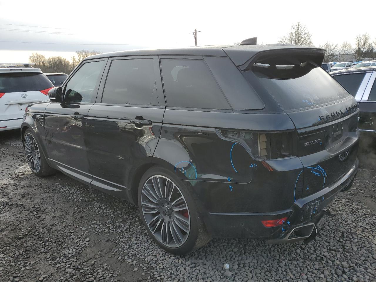 2018 Land Rover Range Rover VIN SALWV2SV4JA195119 Copart auction photo, front end damage thumbnail 2