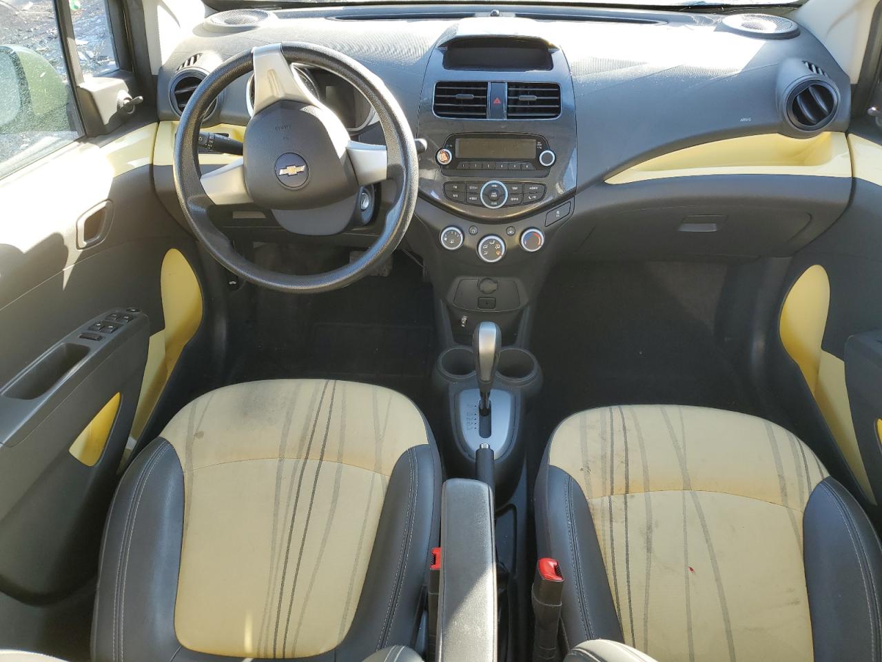 2014 Chevrolet Spark VIN KL8CB6S97EC452130 Copart auction photo, front end / hail damage thumbnail 8