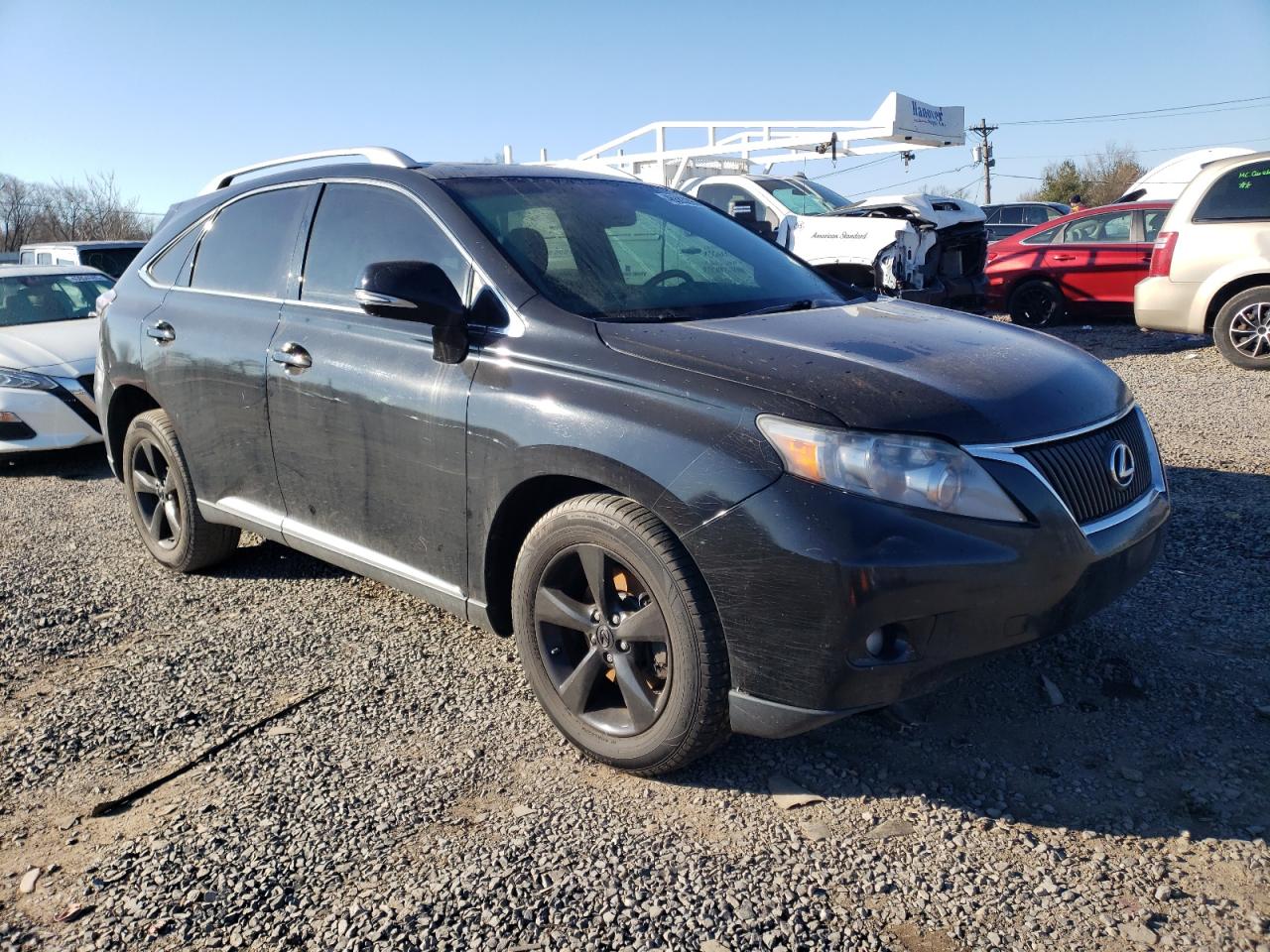 2010 Lexus RX VIN 2T2BK1BA8AC067981 Copart auction photo, front end / side damage thumbnail 4