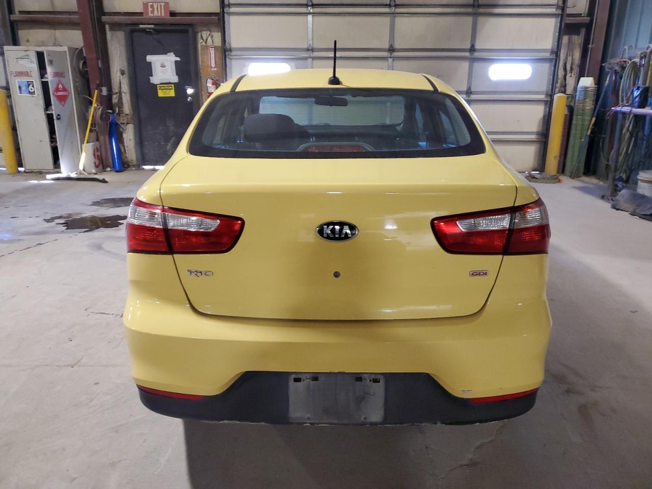 2016 KIA Rio VIN KNADM4A33G6668708 Copart auction photo, front end / undercarriage damage thumbnail 6