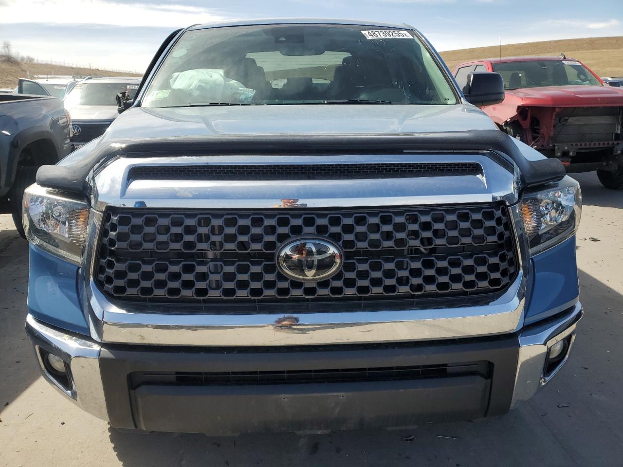2020 Toyota Tundra VIN 5TFDY5F10LX935358 Copart auction photo, side damage thumbnail 5