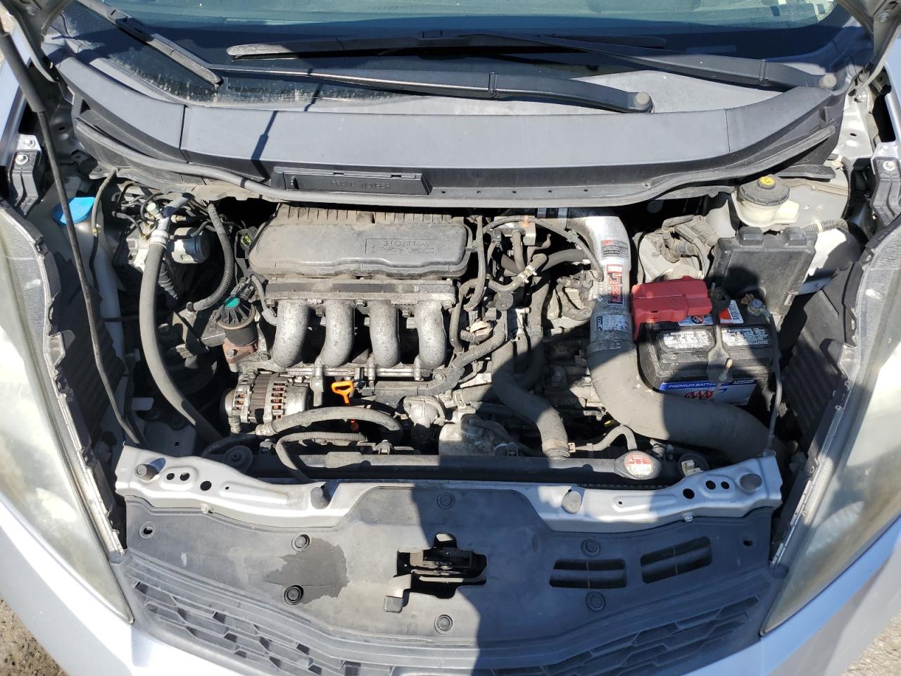 2013 Honda Fit VIN JHMGE8H56DC011005 Copart auction photo, mechanical / front end damage thumbnail 11
