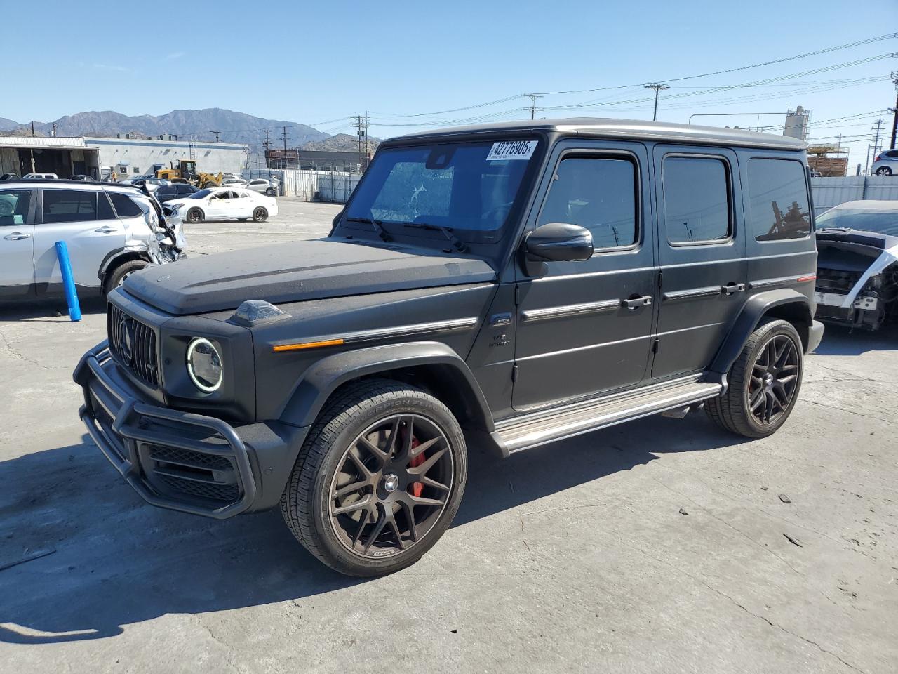 2021 Mercedes-Benz G-klasse VIN W1NYC7HJ1MX387972 - Copart auction photo