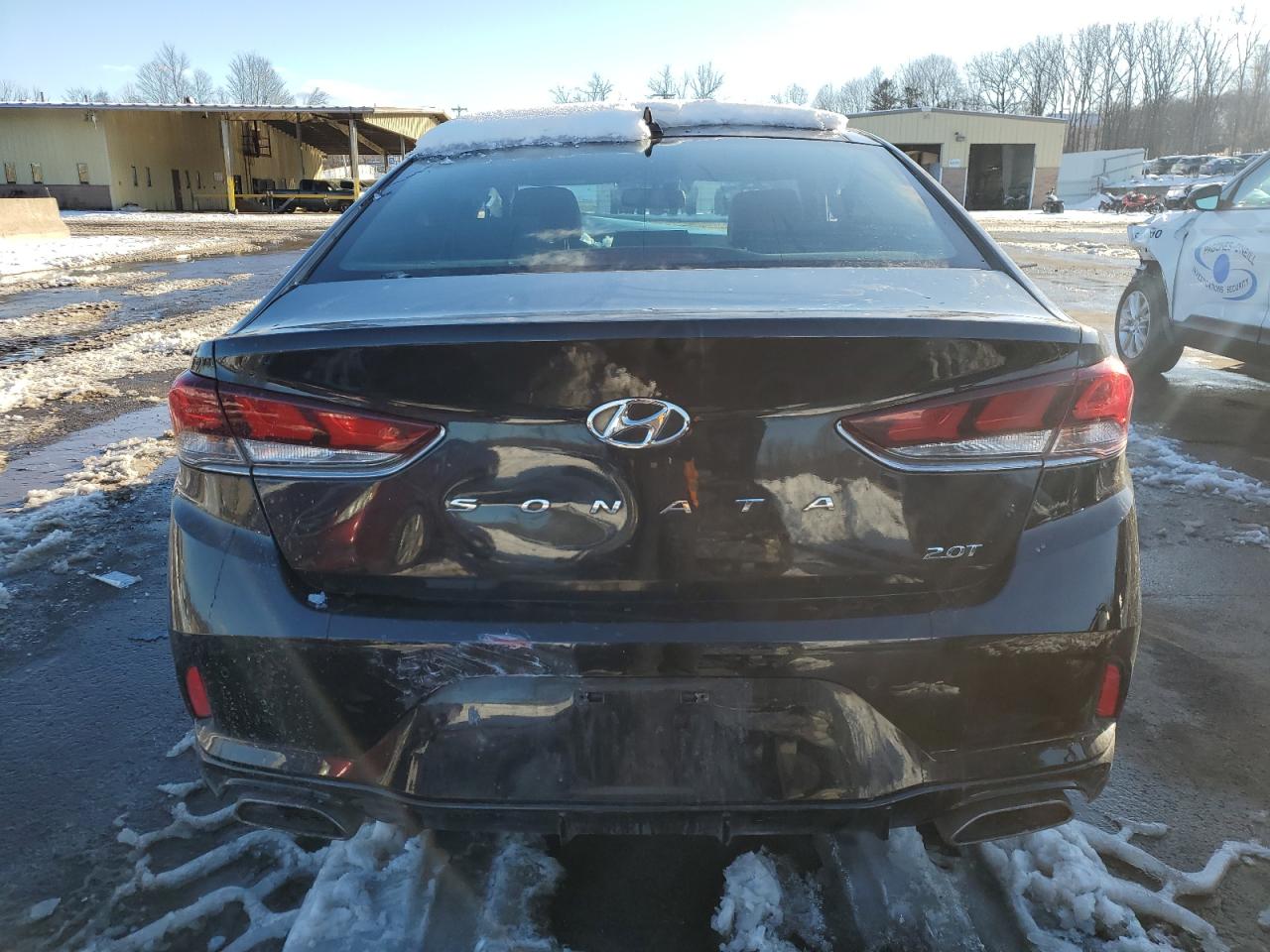 2018 Hyundai Sonata VIN 5NPE34AB7JH728231 Copart auction photo, front end / minor dent/scratches damage thumbnail 6