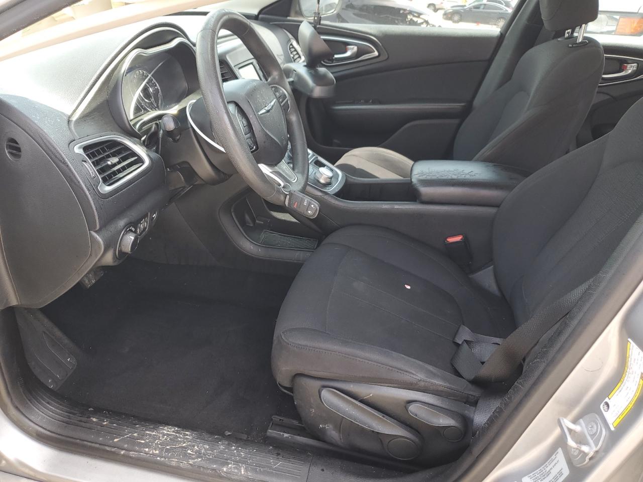 2015 Chrysler 200 VIN 1C3CCCAB6FN652384 Copart auction photo, front end / side damage thumbnail 7