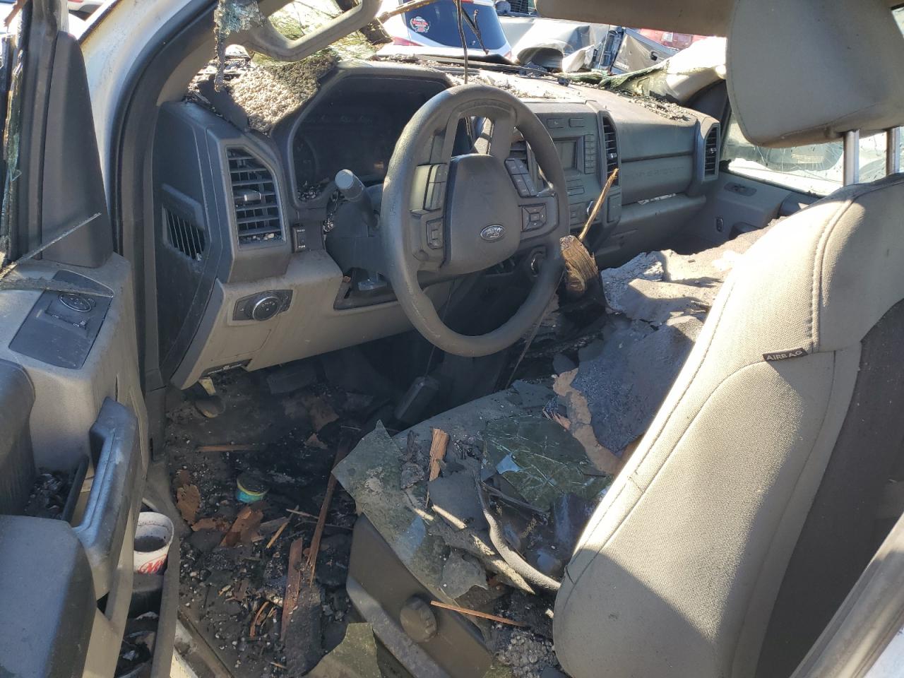 2017 Ford F250 VIN 1FTBF2B63HEB49084 Copart auction photo, burn damage thumbnail 8