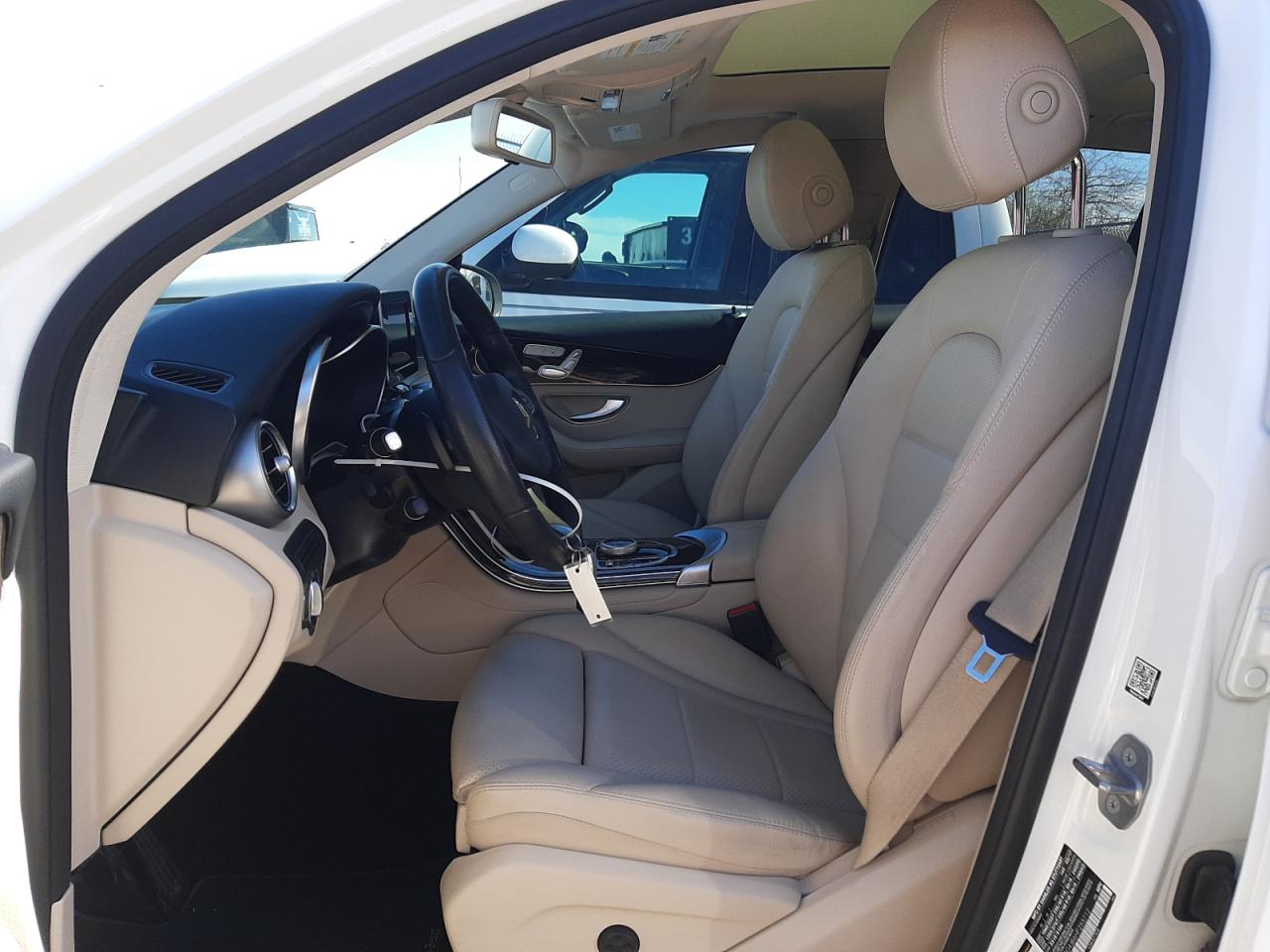 2017 Mercedes-Benz GLC VIN WDC0G4JB6HF255712 Copart auction photo, front end damage thumbnail 7