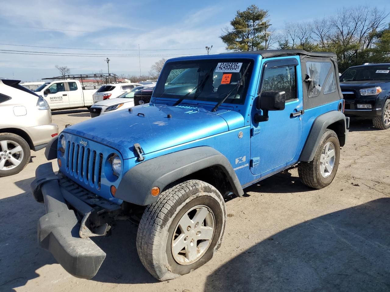 2009 Jeep Wrangler VIN 1J4FA24149L782816