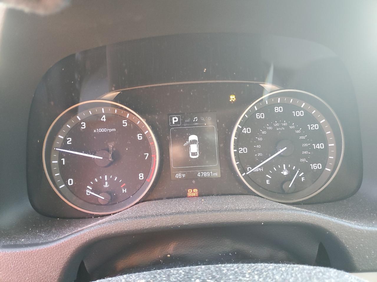 2018 Hyundai Elantra VIN KMHD84LF8JU557634 Copart auction photo, all over damage thumbnail 9