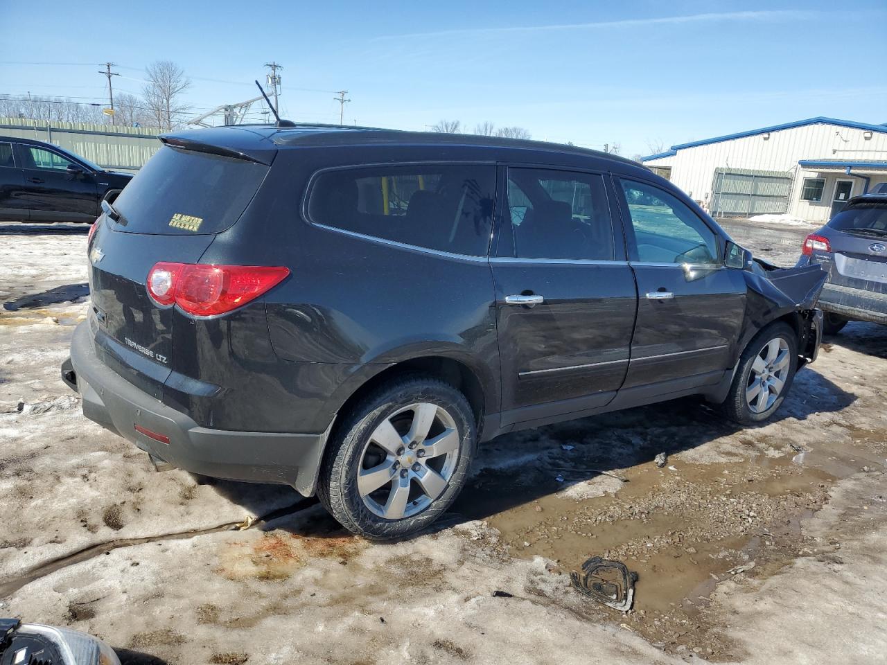 2011 Chevrolet Traverse VIN 1GNKVLED1BJ379408 Copart auction photo, front end damage thumbnail 3