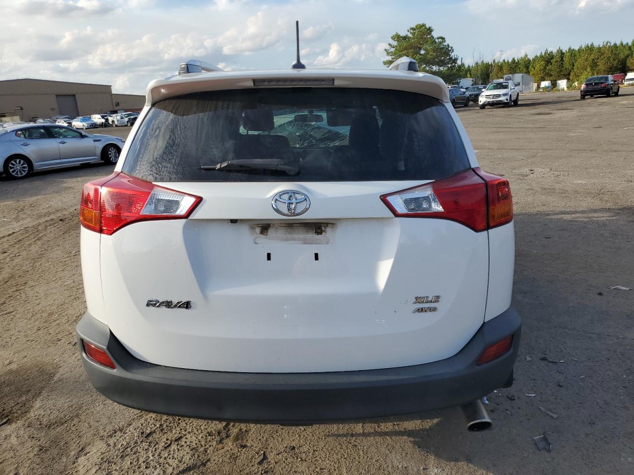 2015 Toyota RAV 4 VIN 2T3RFREV2FW395883 Copart auction photo, all over damage thumbnail 6