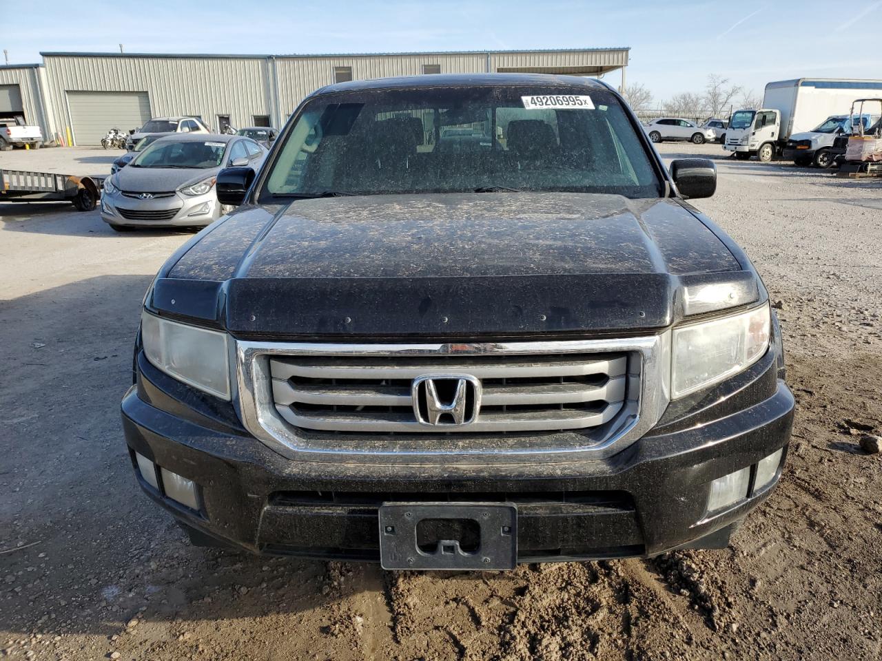 2012 Honda Ridgeline VIN 5FPYK1F58CB454158 Copart auction photo, minor dent/scratches damage thumbnail 5